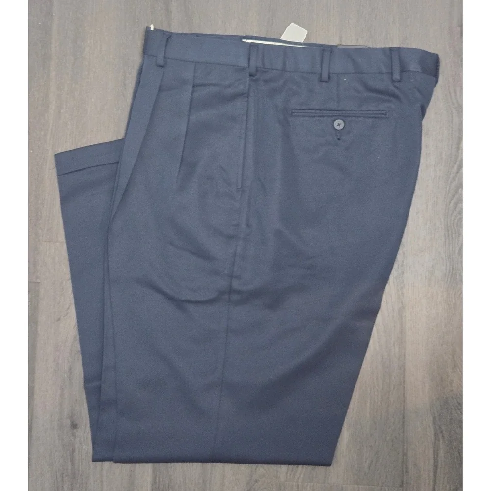 NWT Jos. A. Bank David Leadbetter Collection Blue Golf‎ Pants, Size 42x32